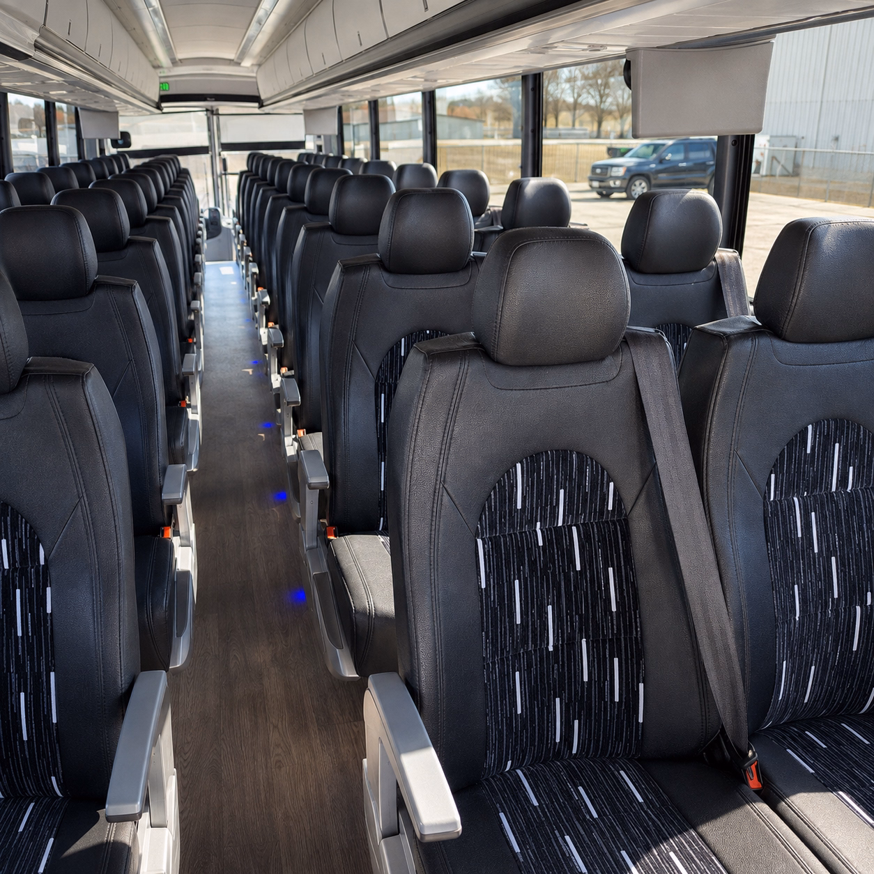 charter buses to amerant bank arena for panthers games and major events