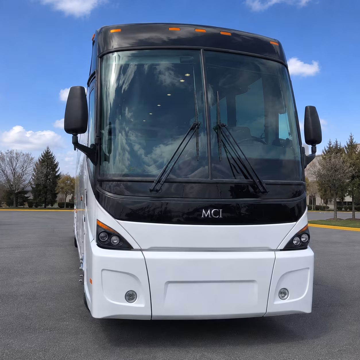 coral springs charter bus services exterior