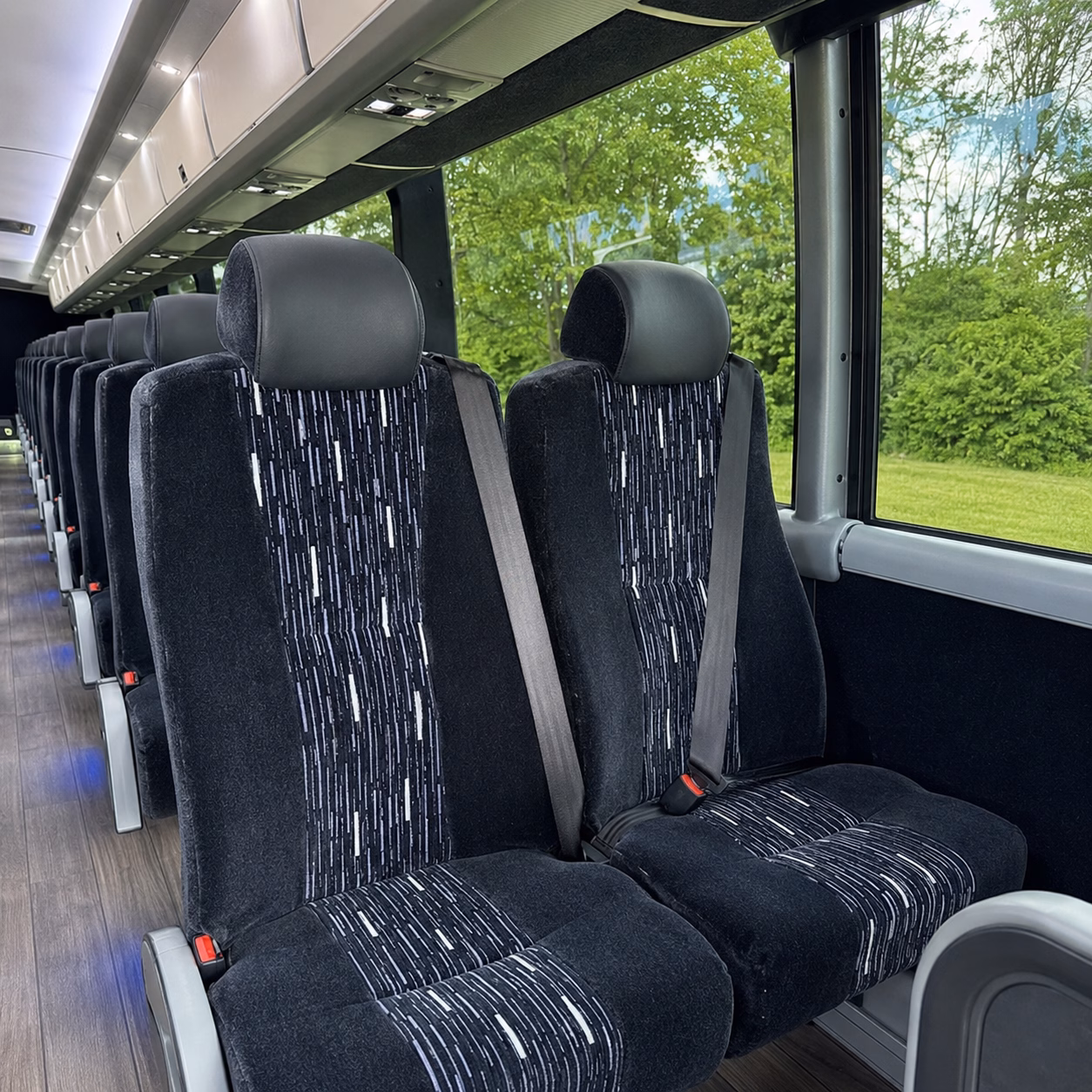 coral springs charter bus services inside