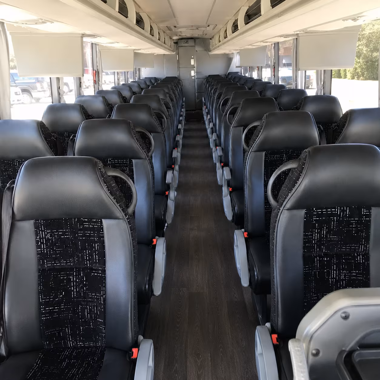 coral springs charter bus services interior