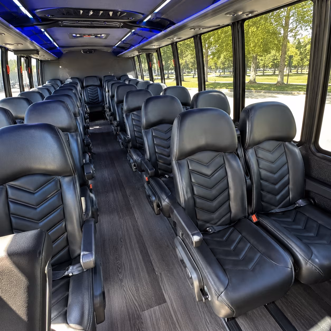 coral springs religious group transportation onboard seating